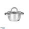 1L stainless steel pot stainless steel pot induction 14 cm image 4