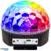 PROJEKTOR DYSKOTEKOWY KULA DISCO REFLEKTOR LED LASER Z PILOTEM zdjęcie 5