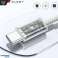 USB C Type C-kabel Sterke snelle PD 2M voor iPhone 15 Alogy Nylon Kabel foto 3