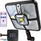 LED SOLAR LAMP WITH MOTION AND DUSK SENSOR 600 W WITH REMOTE CONTROL image 3