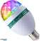 ΠΕΡΙΣΤΡΕΦΟΜΕΝΟΣ ΛΑΜΠΑΣ DISCO BALL LED RGB POWER E27 IMPREZA LASER εικόνα 1