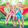 GARDEN HAMMOCK 2 PERSON WITH GARDEN POLE FOR TWO PEOPLE STRONG 265X150 image 4