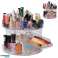 CASKET ORGANIZER COSMETICS CONTAINER JEWELRY TRUNK ROTATING image 2