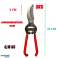 GARDEN PRUNING SHEARS GARDEN SHEARS FOR BRANCHES OF FLOWER BUSHES 21CM HANDHELD, TWO-COMPOSITE HANDLE, DURABLE image 2