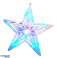 STAR SNOWFLAKE LUZ DE DOBLE CARA LUZ INTERMITENTE LED COLORIDA fotografía 2
