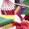 GARDEN HAMMOCK 2 PERSON WITH GARDEN POLE FOR TWO PEOPLE STRONG 265X150 image 2