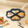 Poêle à frire - Omelette 4 pièces - Forme de coeur - Revêtement en céramique photo 4
