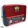 RADIO DE CUISINE PORTABLE POUR PANNEAUX SOLAIRES RÉTRO RECHARGEABLE BLUETOOTH photo 4