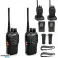 WALKIE TALKIE WALKIE TALKIE PMR BAOFENG PORTATA FINO A 6KM 16 CANALI foto 1