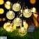 SOLAR GARDEN GARLAND AURINKOPUUTARHAN ULKOVALOT 50 LED kuva 1