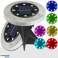 LAMPADA SOLARE DA GIARDINO DRIVE-ON DISC LAMPADE SOLARI HAMMER-IN RGB X 8 foto 1