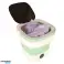 Automatic travel washing machine mini foldable portable 12L green image 5