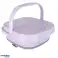 Automatic travel washing machine mini foldable portable 8L purple image 6
