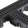 Industrial drainage, 55 mm high, plastic grate, class A15 (up to 1.5 tonnes) image 1