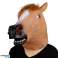 MASK HORSE HEAD HORSE FOR PARTY DISGUISE LATEX image 2