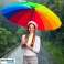 DAMEN REGENSCHIRM REGENSCHIRM AUTOMATISCHER REGENBOGEN REGENBOGEN REGENSCHIRM Bild 2