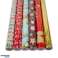 Christmas wrapping paper 300 cm assorted in shop display image 2