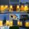 PR-1040 Solar Sensörlü Duvar Lambası - LED - Dış Mekan Güneş Enerjili Aydınlatma fotoğraf 5