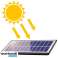 PR-1040 Solar Sensörlü Duvar Lambası - LED - Dış Mekan Güneş Enerjili Aydınlatma fotoğraf 4