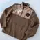 010032 Men's Cerruti 1881 Jacket Sweatshirt. Colors: graphite, brown, khaki, gray image 2