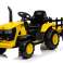 Gyermek elektromos traktor Elektromos pedállal és távirányítóval vezérelhető 2.4G kép 4