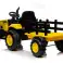 Vaikiškas elektrinis traktorius Valdomas elektriniu pedalu ir nuotoliniu būdu valdomas 2.4G nuotrauka 2
