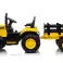 Elektrisk traktor til børn Styret med elektrisk pedal og fjernstyret 2.4G billede 1