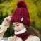 2 Piece Set Winter Hat and Scarf image 1