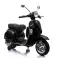 Elektrisk motorsykkel Vespa PX-150 lisensiert original med MP3 12V bilde 2