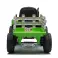 Мощност трактор трактор ремарке 12V 4.5Ah зелени светлини, музика, MP3, USB картина 1