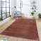 Hoogpolige tapijten 100% polyester zacht garen met hoge dichtheid en dikte monochroom foto 3