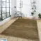 Hoogpolige tapijten 100% polyester zacht garen met hoge dichtheid en dikte monochroom foto 5