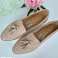060051 women's leather loafers by Lascana. A model in the color dusty pink image 5