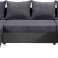 Wohnlandschaft U-Form Couch &quot;Joly&quot; mit Schlaffunktion und Bettkasten in zwei Farben Bild 1