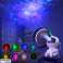 Star Projetor Astronauta LED Luz Noturna RGB 360 Para Quarto de Bebê foto 2