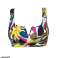 Vícebarevné předtvarované bikiny s potiskem pro ženy fotka 3