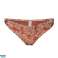 Rust brown preformed bikini sets with print for women image 4