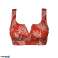 Rote vorgeformte Bikini-Sets mit Print für Damen Bild 3