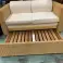 gebrauchte Sofa Leder Stoff Kunstleder einzeln sowie im Set nur 300 Euro komplett Bild 4