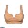 Ensembles de bikini à rayures préformées orange/crème pour femme photo 3