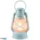 Gusta LED lantern on battery light blue 28 cm image 1