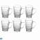 Lasisarja, 6 teelasin sarja juomalasit kahvoilla - 200 ml kuva 1