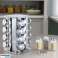 16 stk Spice Carousel Rotatable Spice Jars Spice Rack Spice Container. bilde 3