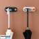 Mop holder Clipsy (blue-3-pcs) ~ mopor | Broom and Mop Holder | Cleaning Tool Organizer image 3
