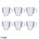 Glass Mugs with Serving Tray, Cups, Clear Hot Drink Glasses, 7 Piece Set image 5