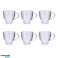 Glasbecher mit Serviertablett, Tassen, klare Heißgetränkgläser, 7-teiliges Set Bild 5