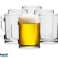 500 ML BEER MUG with thick glass handle image 3