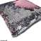 Cushions with reversible sequins - three colour variations mix image 1