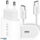 35W USB C USB type C PD GaN wall charger for iPhone 15 ka image 1