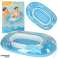 BESTWAY 34037 Baby Swimming Ring Wheel Inflatable Boat With Seat Boat Inflatable Boat Blue 3 45kg image 1